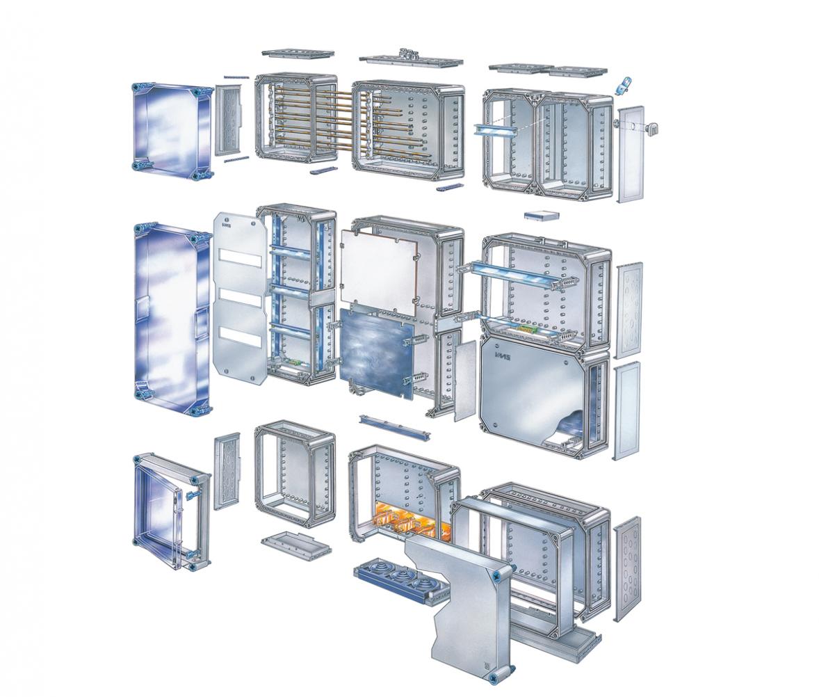 ModuCenter modulair kunststofkasten systeem